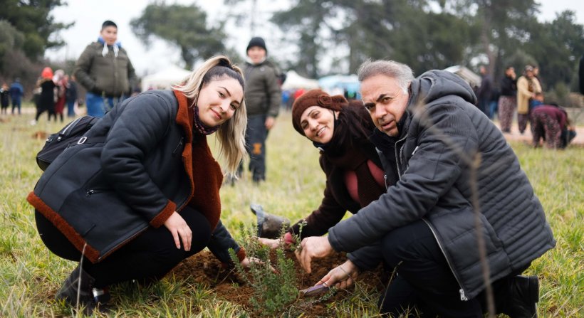 Bir Fidan Bir Dünya ile ağaçlandırma çalışmaları başlıyor