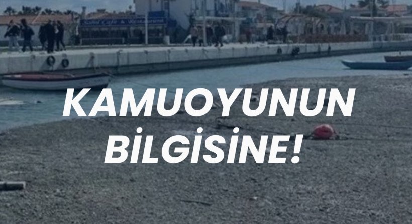 Seferihisar Belediyesi'nden Sığacık'taki deniz çekilmesi ile ilgili açıklama