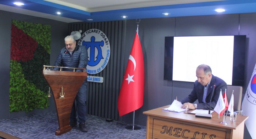 DTO Aliağa'da Şubat Ayı Meclis Toplantısı Saygı Duruşu ile Gerçekleşti