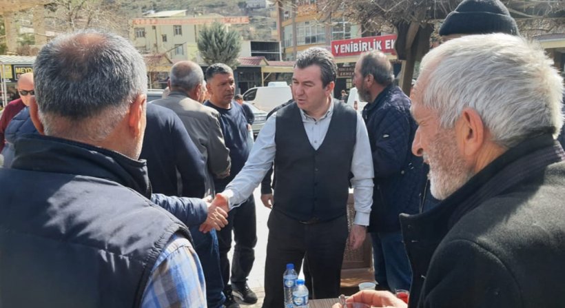 Başkan Koştu, deprem bölgesinde