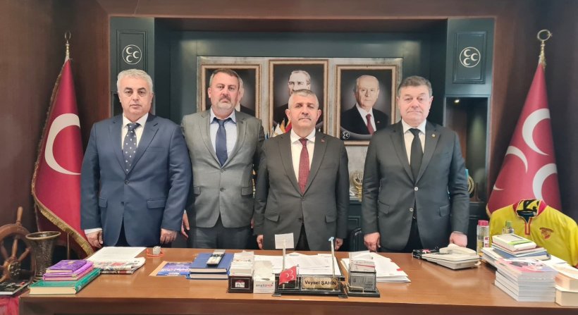 BERTO'DAN MHP İZMİR İL BAŞKANI'NA ZİYARET