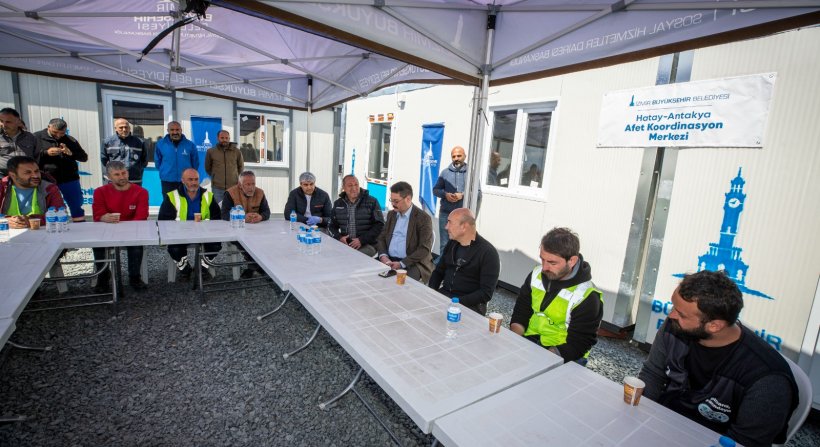 Soyer'den konteyner eşyaları için İzmirlilere çağrı