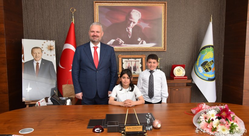 ÇOCUK BAŞKANLARA AYDIN BAŞKAN MÜJDESİ: