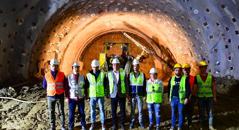 Buca Onat Tüneli'nin viyadük yolu 7 Mayıs'ta açılıyor