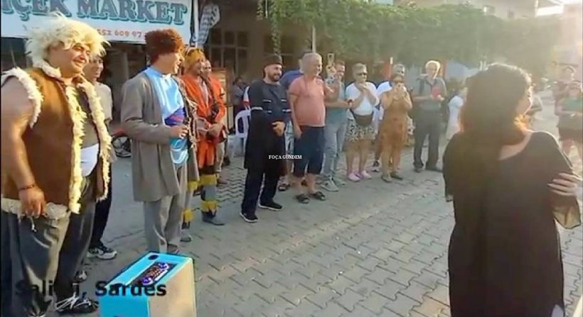 NAHCIVAN DEVLET TİYATROSU FOÇALI YAZARIN OYUNUYLA TURNEDE