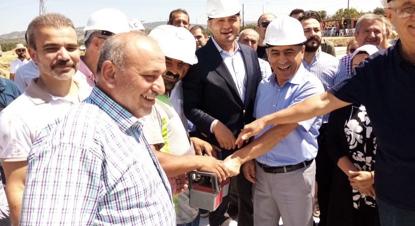 Yenişakran Sanayi Sitesi'nin temeli atıldı