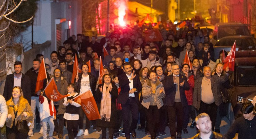 Başkan Kırgöz'ün ev ziyareti mitinge dönüştü