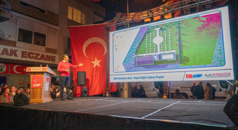 Başkan Kırgöz yeni dönem projelerini Dikili halkıyla paylaştı