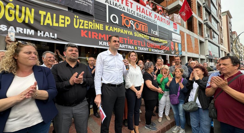 CHP ALİAĞA BELEDİYE BAŞKAN ADAYI ÇAĞATAY GÜÇ AÇIKLAMA YAPTI