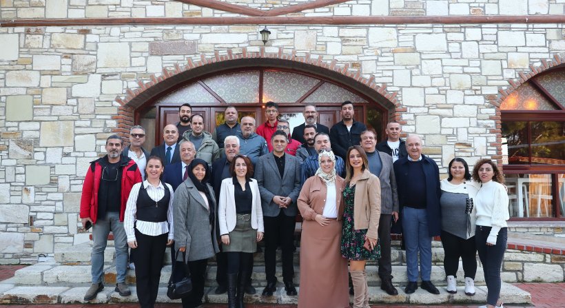 SERKAN ACAR GAZETECİLERLE BİR ARAYA GELDİ